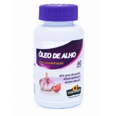 Óleo de Alho 700mg | 60 Cápsulas