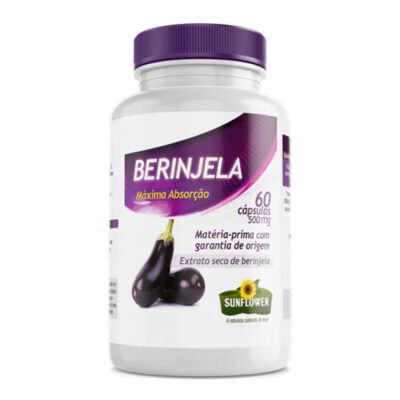 Berinjela 500mg 60 caps Sunflower